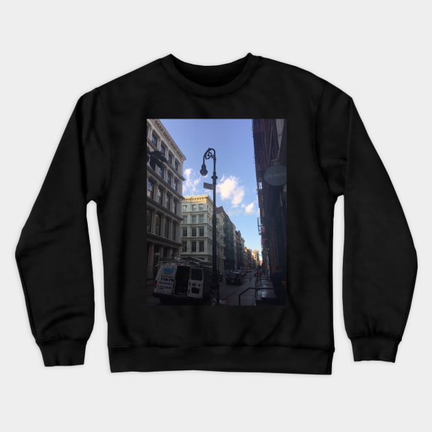 SoHo, Manhattan, NYC Crewneck Sweatshirt by eleonoraingrid